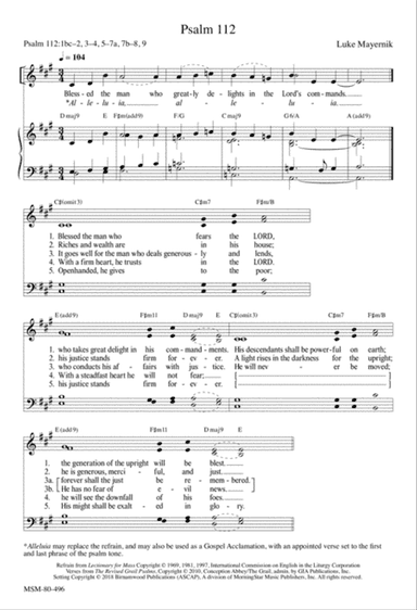 Psalm 112 (Downloadable)