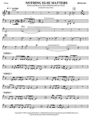 Nothing Else Matters