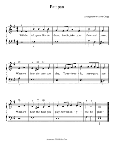 Patapan for early beginner