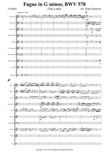 Fugue in G minor, BWV578 (Little)