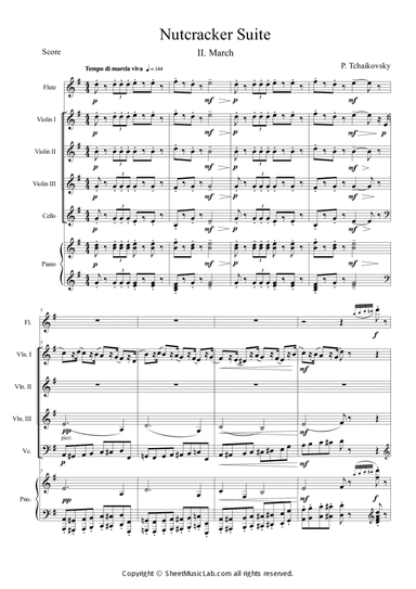 Nutcracker Op.71a - March