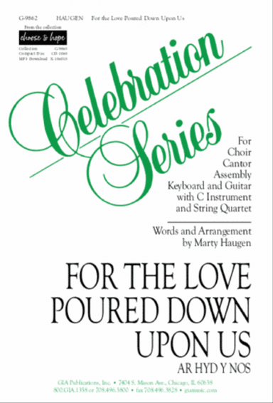 For the Love Poured Down upon Us - Instrument edition