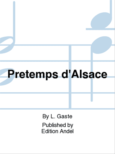 Pretemps d'Alsace
