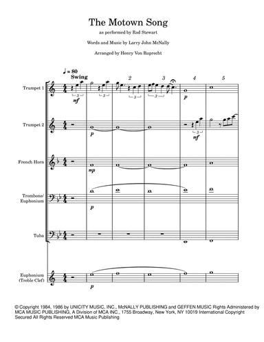 The Motown Song