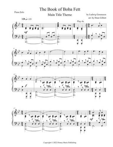 The Book Of Boba Fett Main Title Theme