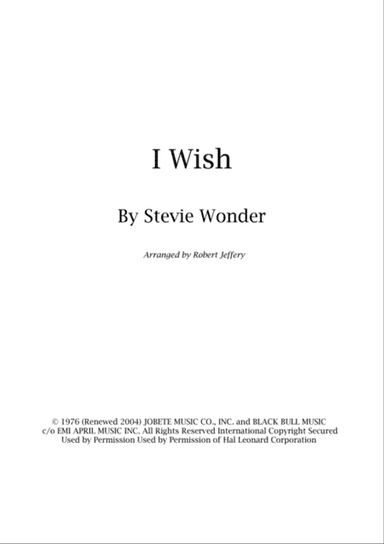 I Wish