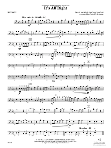 It's All Right: Bassoon