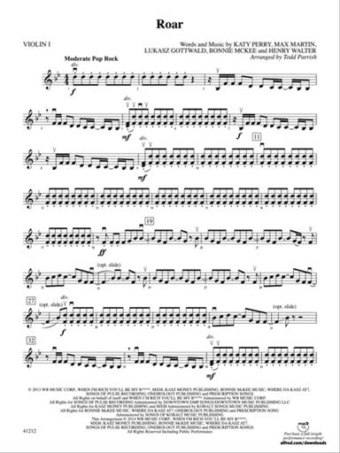 Roar: 1st Violin
