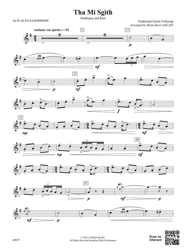 Tha Mi Sgìth: E-flat Alto Saxophone