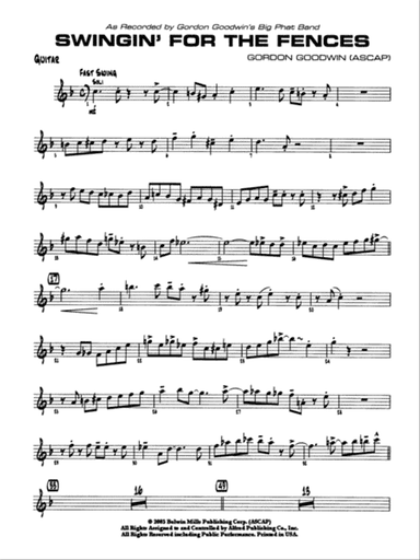 Swingin' for the Fences: Guitar