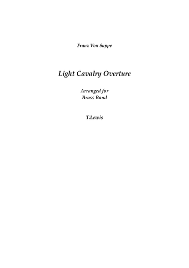 Light Cavalry Overture