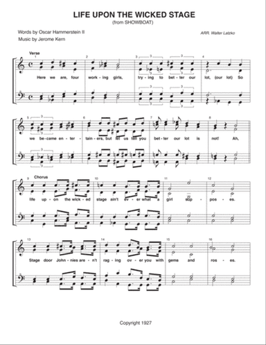 Life Upon The Wicked Stage