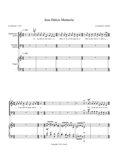 Jesu Dulcis Memoria
