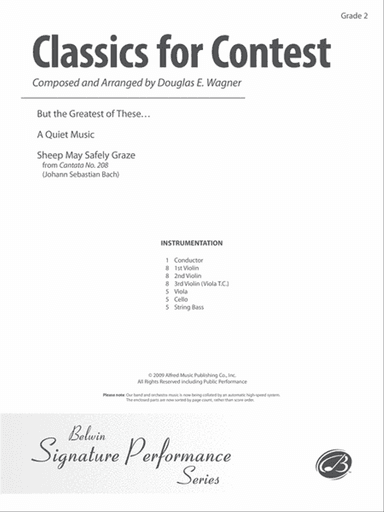 Classics for Contest: Score