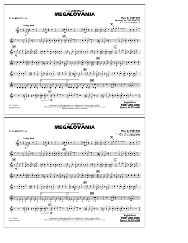 Megalovania (from Undertale) (arr. Paul Murtha) - Eb Baritone Sax