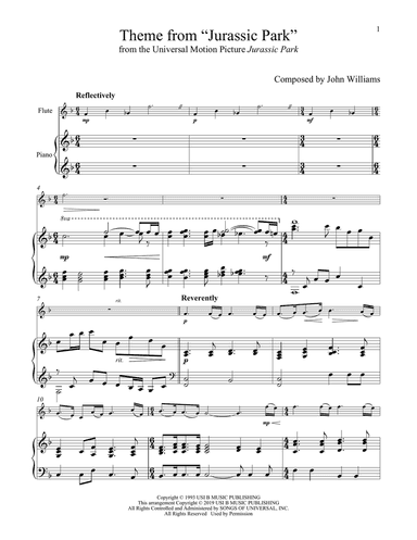 Theme From "Jurassic Park"