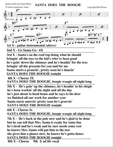 Santa Does The Boogie