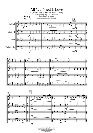 All You Need Is Love