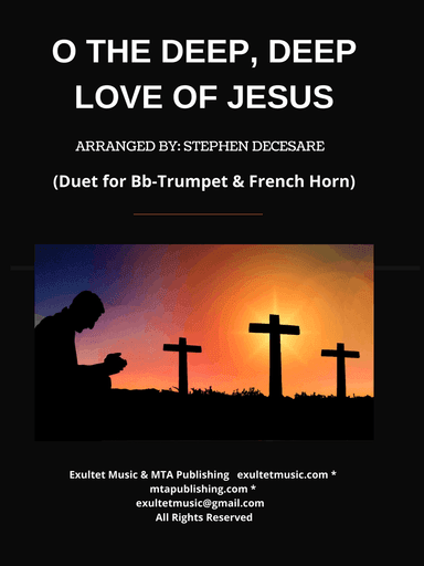 O The Deep, Deep Love Of Jesus (Duet for Bb-Trumpet and French Horn)