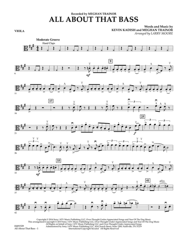 All About That Bass - Viola