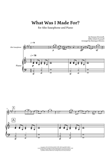 What Was I Made For?