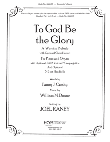 To God Be the Glory