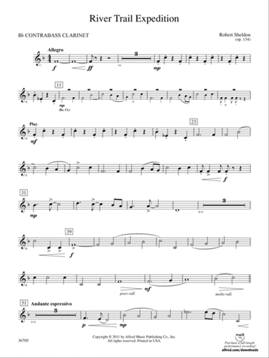 River Trail Expedition: (wp) B-flat Contrabass Clarinet