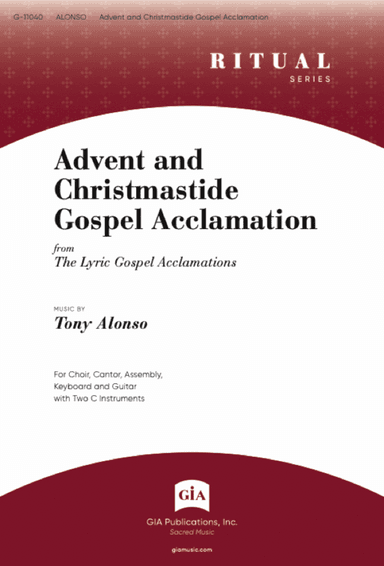 Advent and Christmastide Gospel Acclamation - Guitar edition