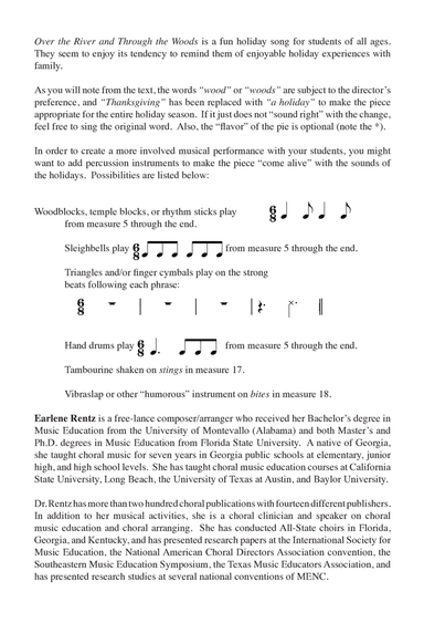 Over The River And Through The Woods