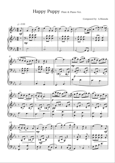 Happy Puppy (Flute+Piano)