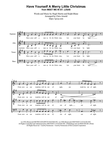 Have Yourself A Merry Little Christmas from MEET ME IN ST. LOUIS