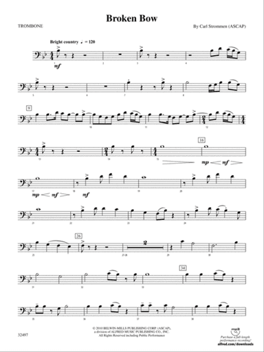 Broken Bow: 1st Trombone