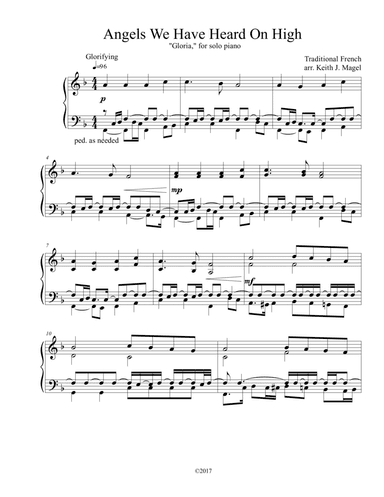 Angels We Have Heard On High