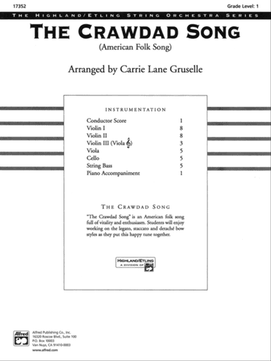 The Crawdad Song: Score