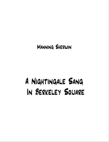 A Nightingale Sang In Berkeley Square