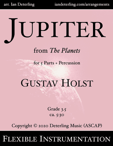 JUPITER from "The Planets" (Flexible Instrumentation)