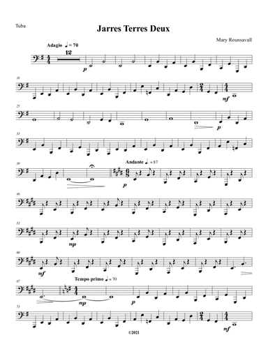 Jarres Terres Deux: TUBA PART