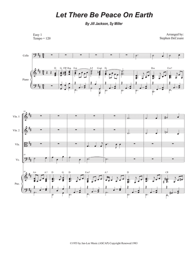 Let There Be Peace On Earth