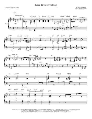 Love Is Here To Stay