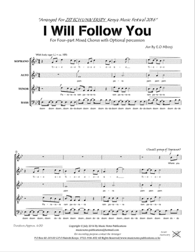 I Will Follow You