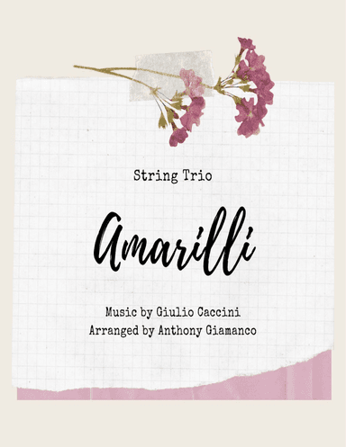 Amarilli - string trio
