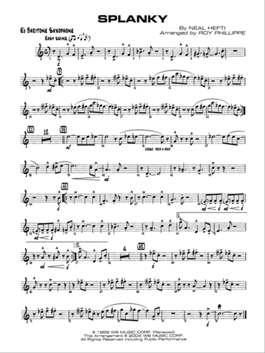 Splanky: E-flat Baritone Saxophone