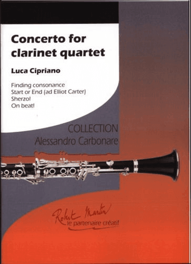 Concerto for clarinet quartet