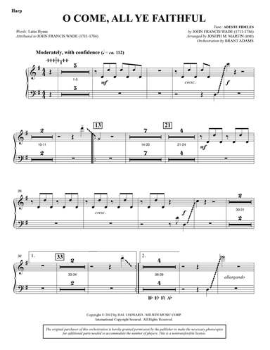 Carols for Choir and Congregation - Harp