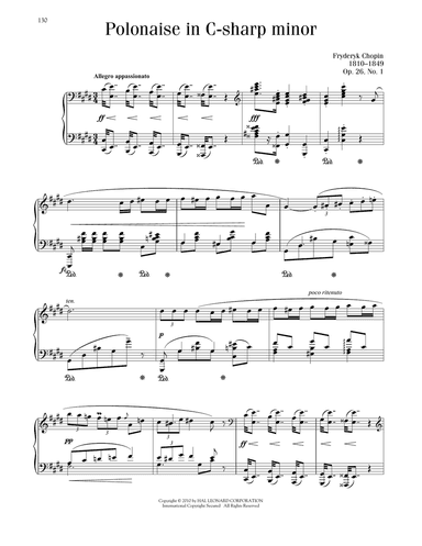 Polonaise In C-Sharp Minor, Op. 26, No. 1