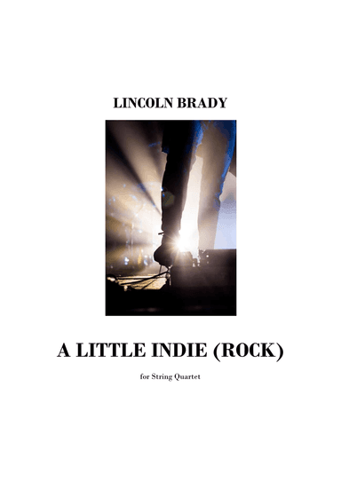 A LITTLE INDIE (ROCK)- String Quartet