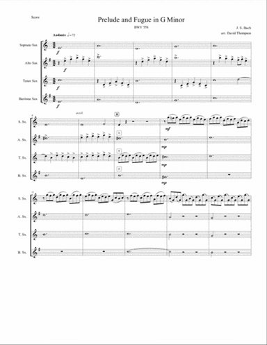 Prelude and Fugue in G Minor