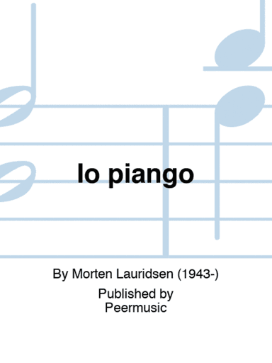 Io piango