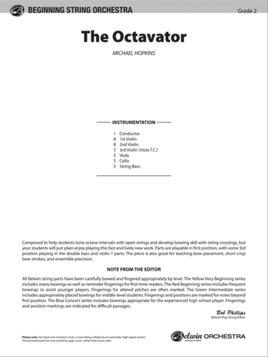 The Octavator: Score