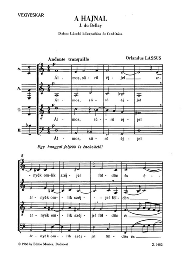A hajnal